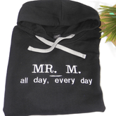 Mr M Hoodie With your letter
